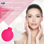 로즈 레드 4 pcs 페이셜 rejuva 컵 페이셜 hijama cupping 페이셜 컵 얼굴과 몸을위한 유리 cupping 치료 세트