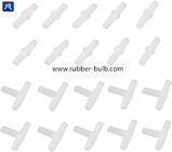 수족관 공기 밸브 연결기 백색 플라스틱 인라인 배관, 3-방식 Ｔ와 일직선