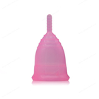 생리 기간 컵 휴대용 보관 가방을 포함한 여성을위한 프리미엄 소프트 의료용 실리콘 재사용 가능한 생리 컵