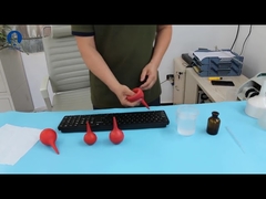 FULI 30ml 60ml 90ml 120ml 일회용 고무 귀 주사기