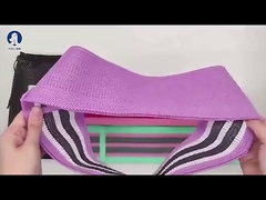 요가를 구축하는 신체를 위한 OEM 76*8cm 구성 엉덩이 루우프 띠